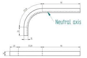 Stainless Steel Bend Allowance Chart