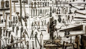 Tools made from steel