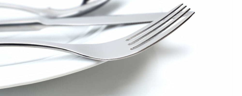 Cutlery is made from alloy steel