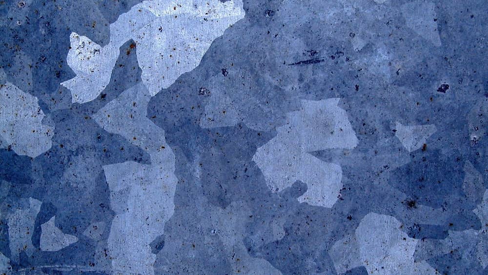 Zinc coated steel