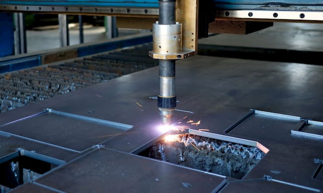 cutting metal