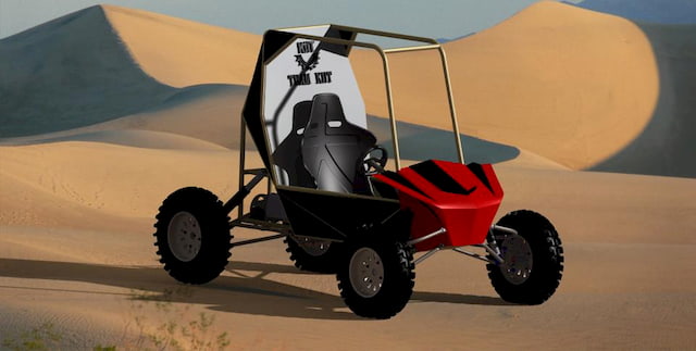 Rendered image of a vehicle