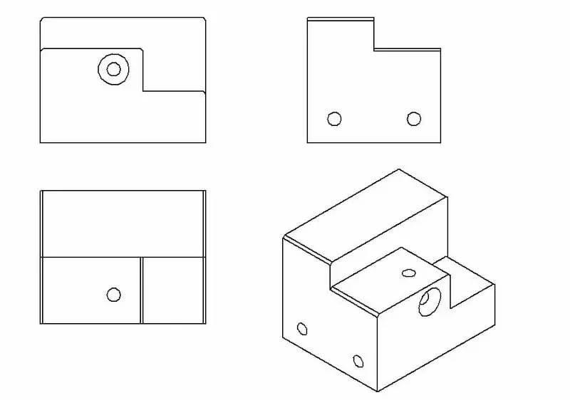 Engineering Drawing Tutorials for Beginners - 3 | Orthographic Projection  in Engineering Drawing - Revit news