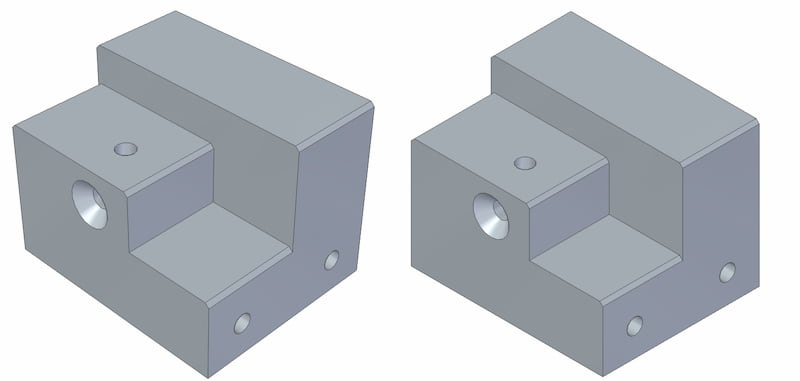 perspective view vs isometric view