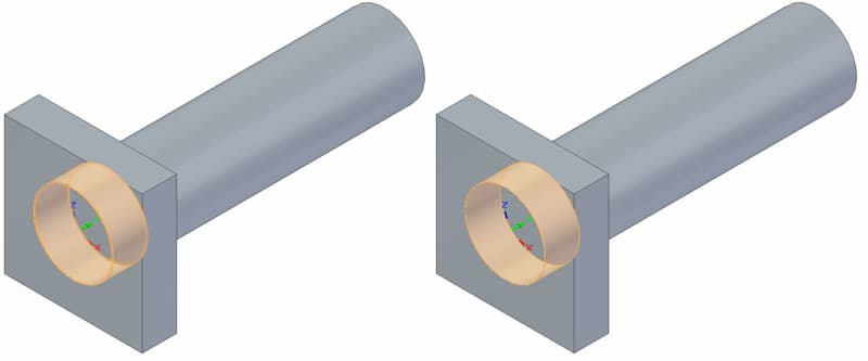 Principle sketch of an interference fit