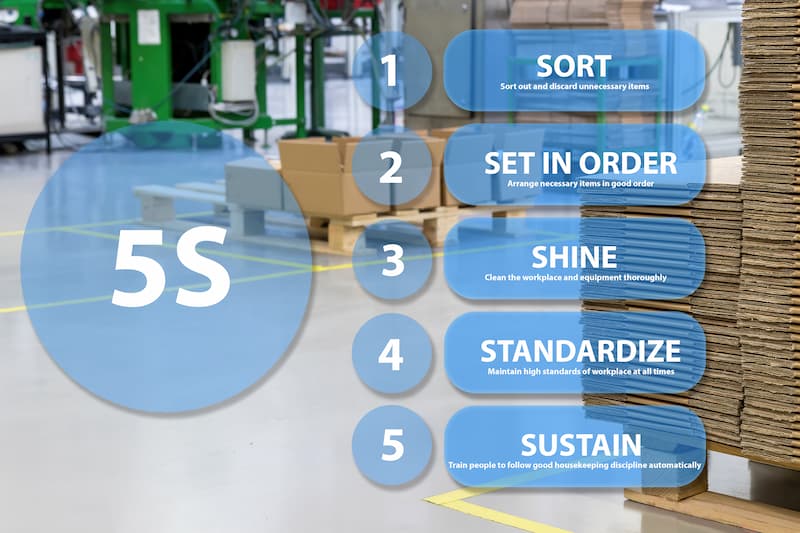 5S System in Lean Manufacturing