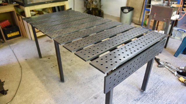 DIY welding table