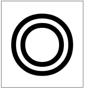 concentricity symbol