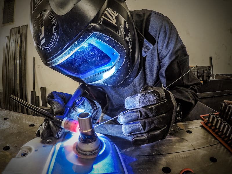 TIG welding with filler material