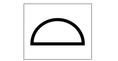 Profile of a surface, surface profile symbol