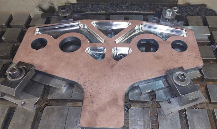 machined hardox plate by fractory