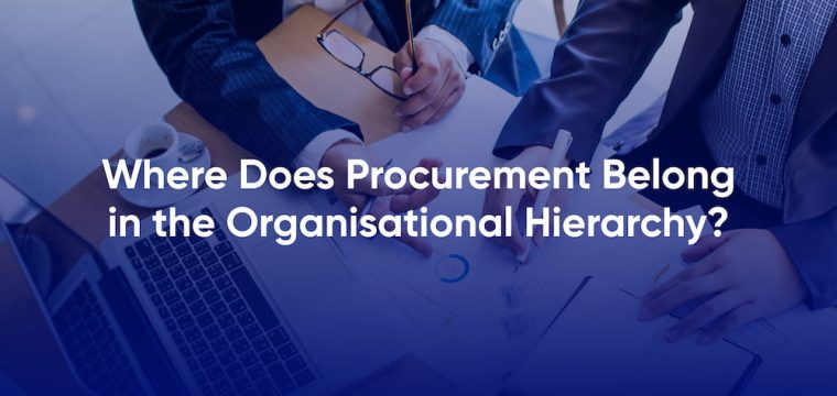 Where Does Procurement Belong in the Organisational Hierarchy?