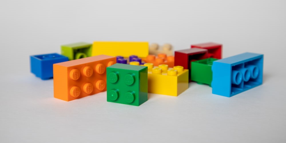 Lego bricks are made from ABS