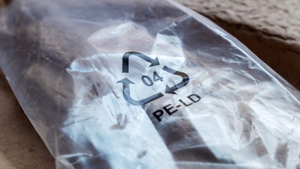 LDPE is used to produce plastic bags and shrink wrap